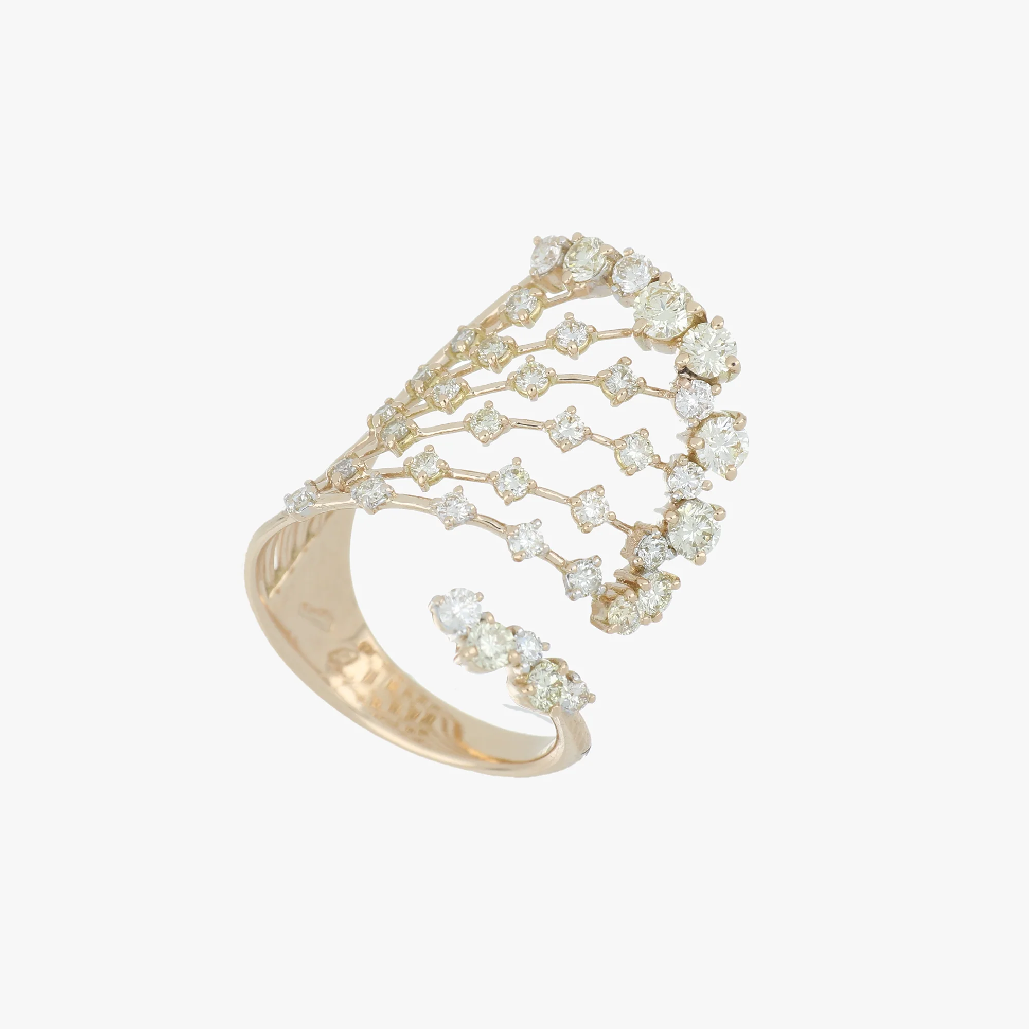 ARIA ROSE GOLD RING - Image 2