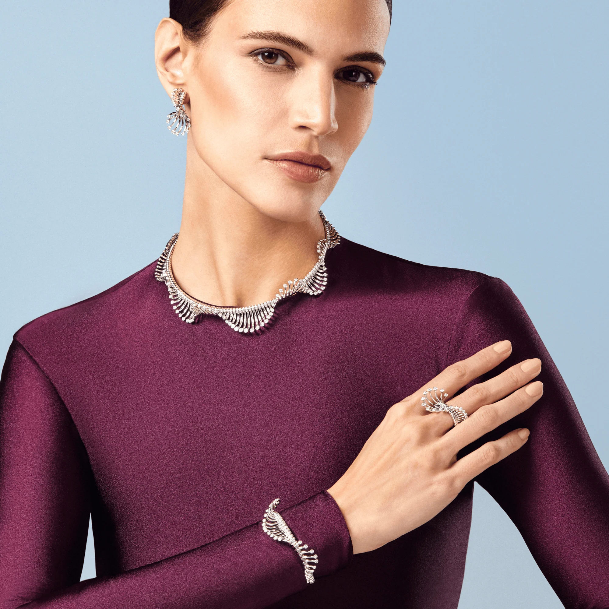 ARTIFICIO WHITE GOLD NECKLACE - Image 3