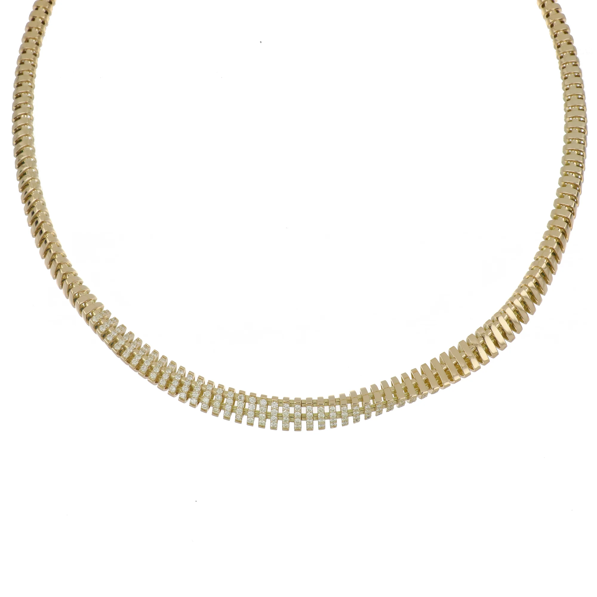 CRESCENDO MINI-ME YELLOW GOLD NECKLACE - Image 2