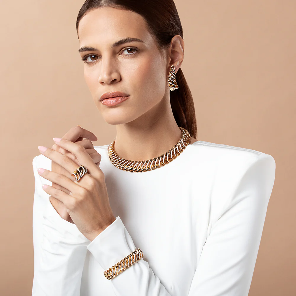 ELICA YELLOW GOLD BRACELET - Image 3