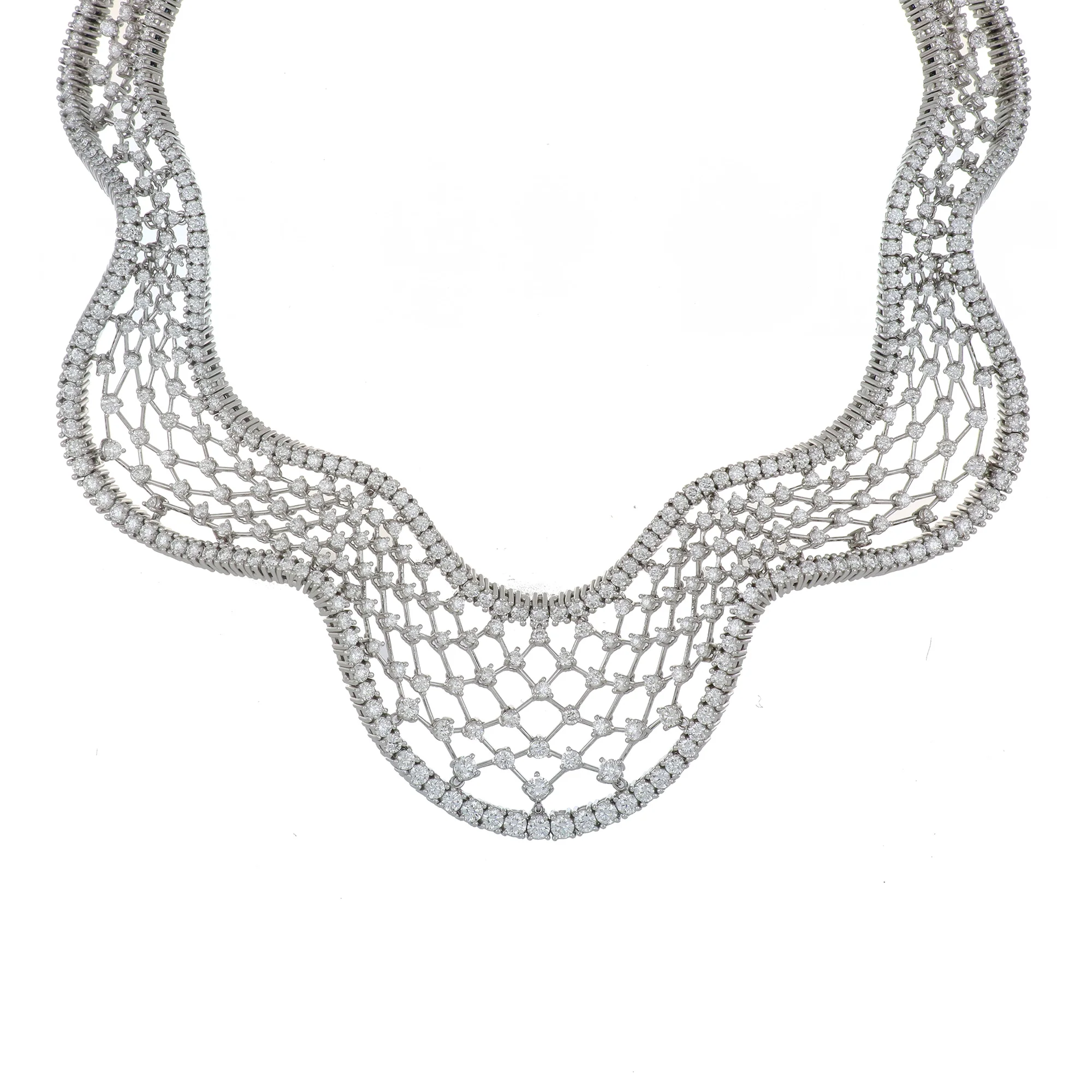 INTRIGO WHITE GOLD NECKLACE - Image 2
