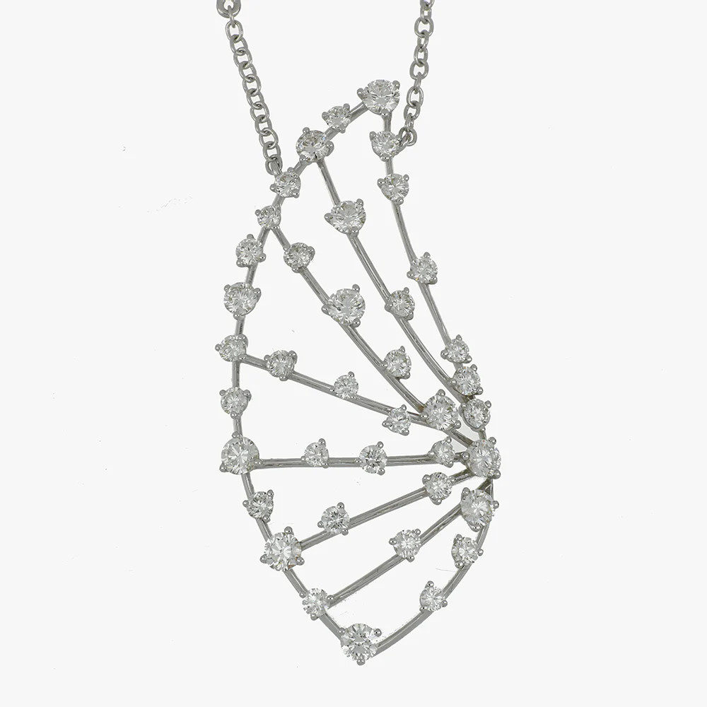 LUCCIOLA WHITE GOLD PENDANT - Image 2