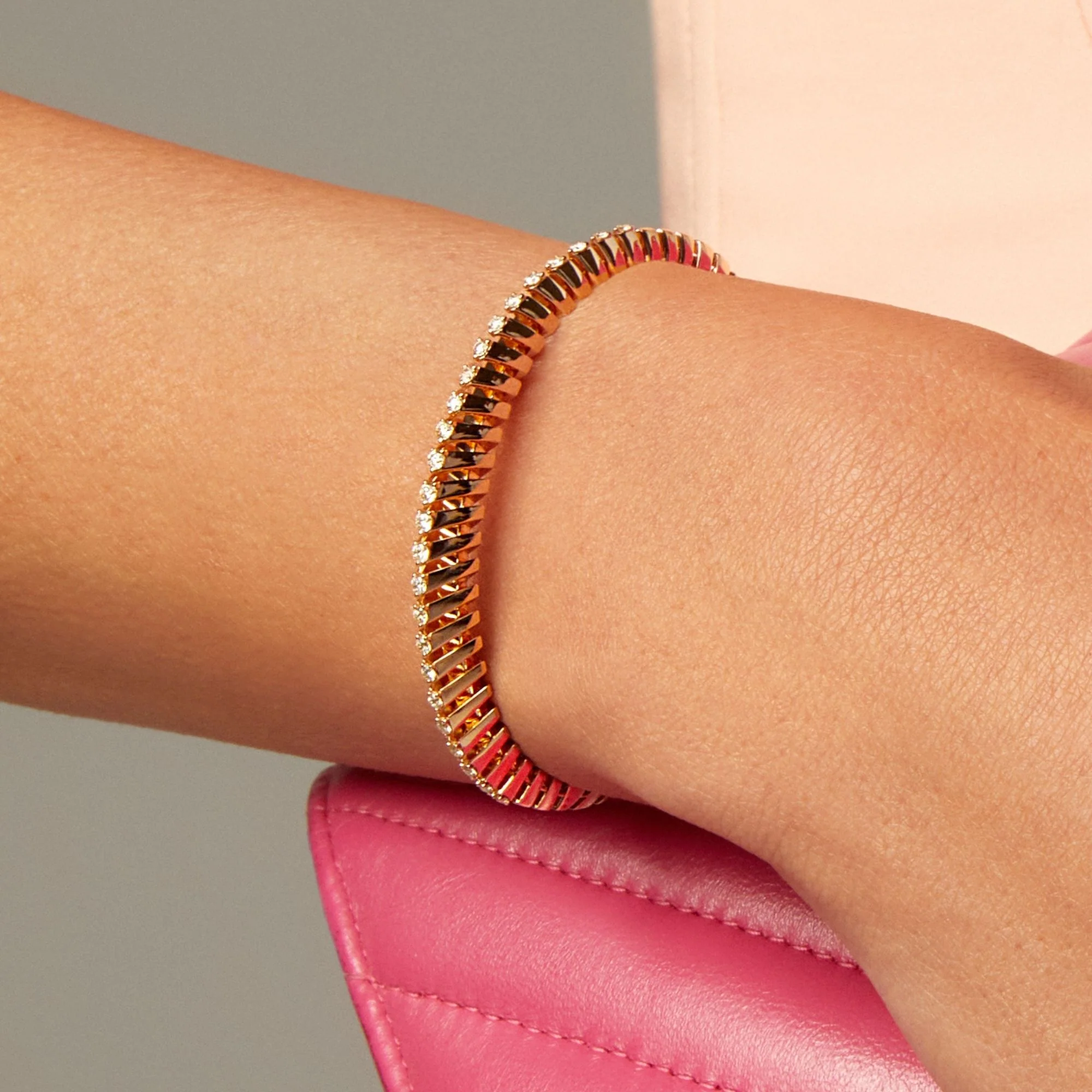 SOFFIO MINI-ME ROSE GOLD BRACELET