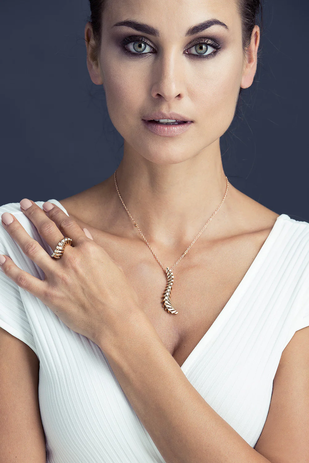 SOFFIO ROSE GOLD RING - Image 3