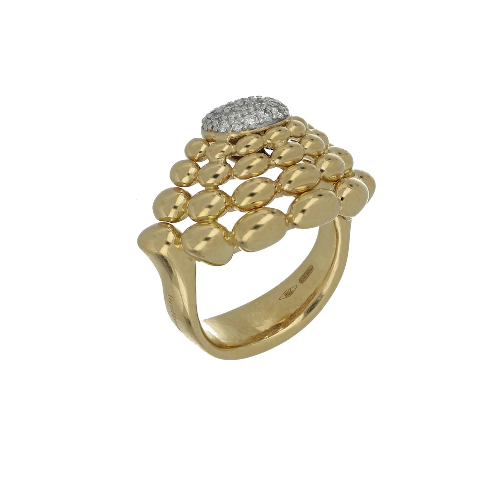 SOLEGIRA YELLOW GOLD RING - Image 2
