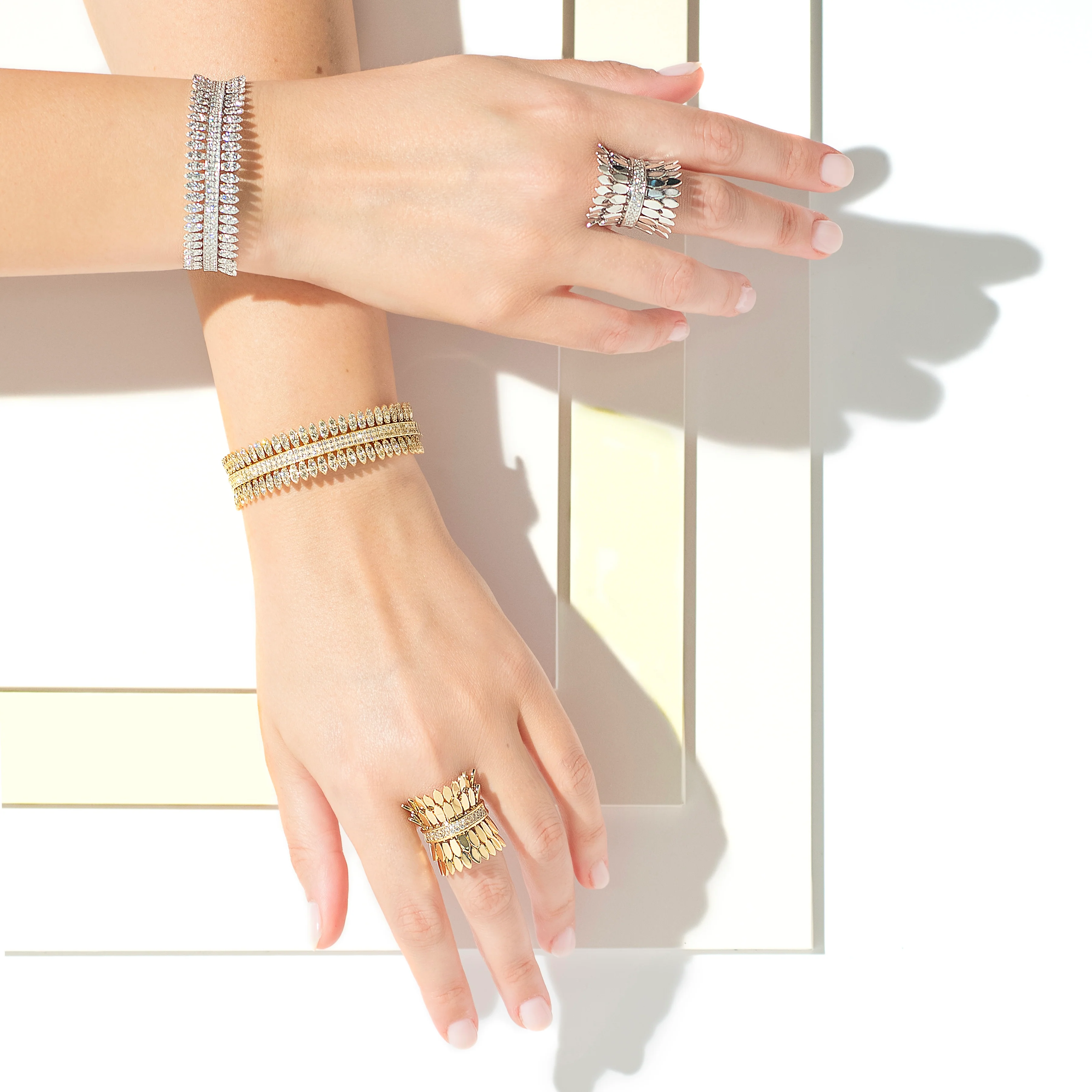 SPETTINATO PAVÉ DIAMONDS BRACELET - Image 3