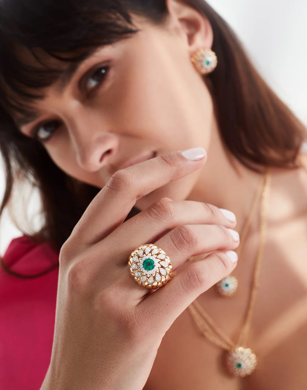 TWIST TWIST BIG RING EMERALD - Image 3