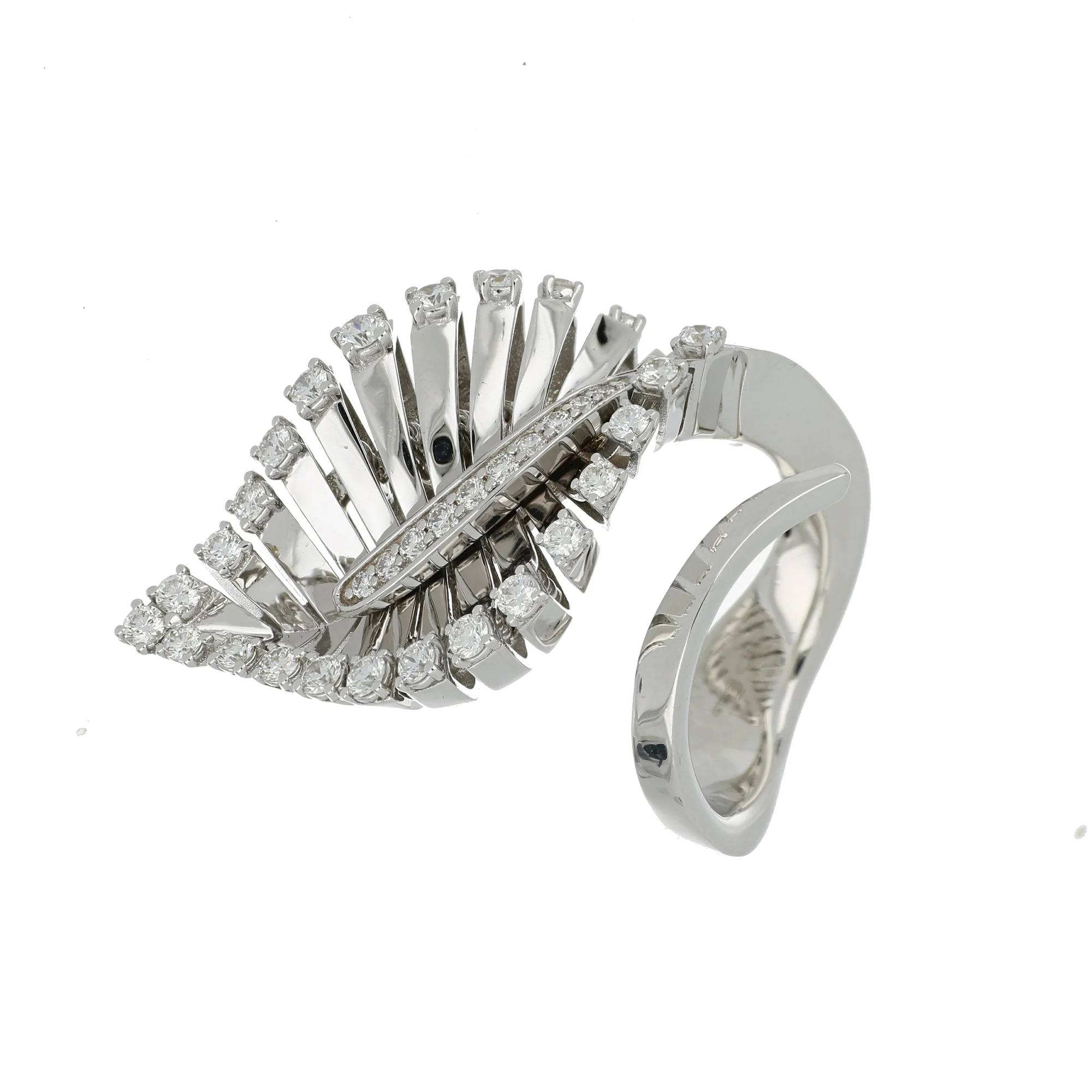 VITO FOGLIA WHITE GOLD RING - Image 2