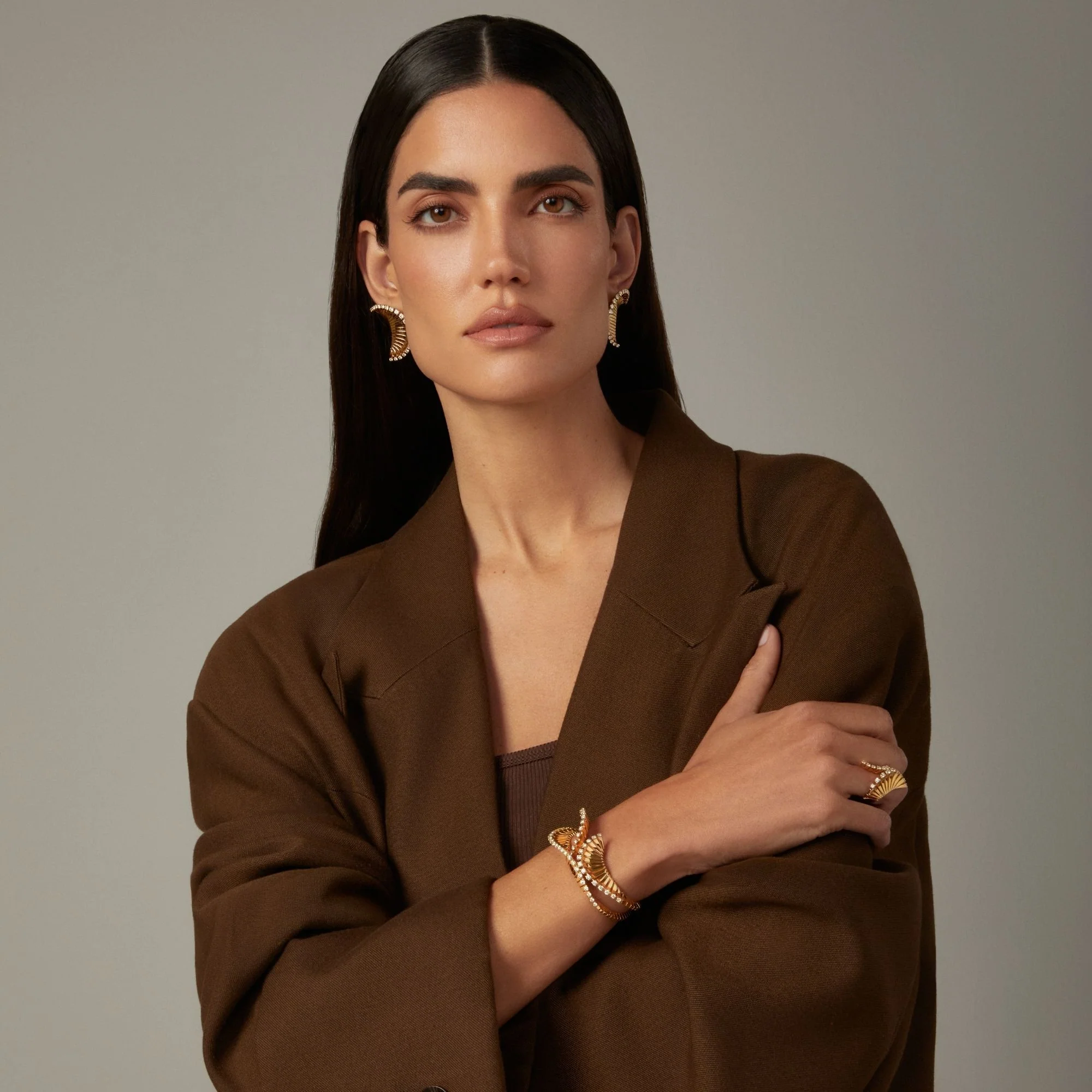 VITO YELLOW GOLD CONTRARIE BRACELET - Image 3