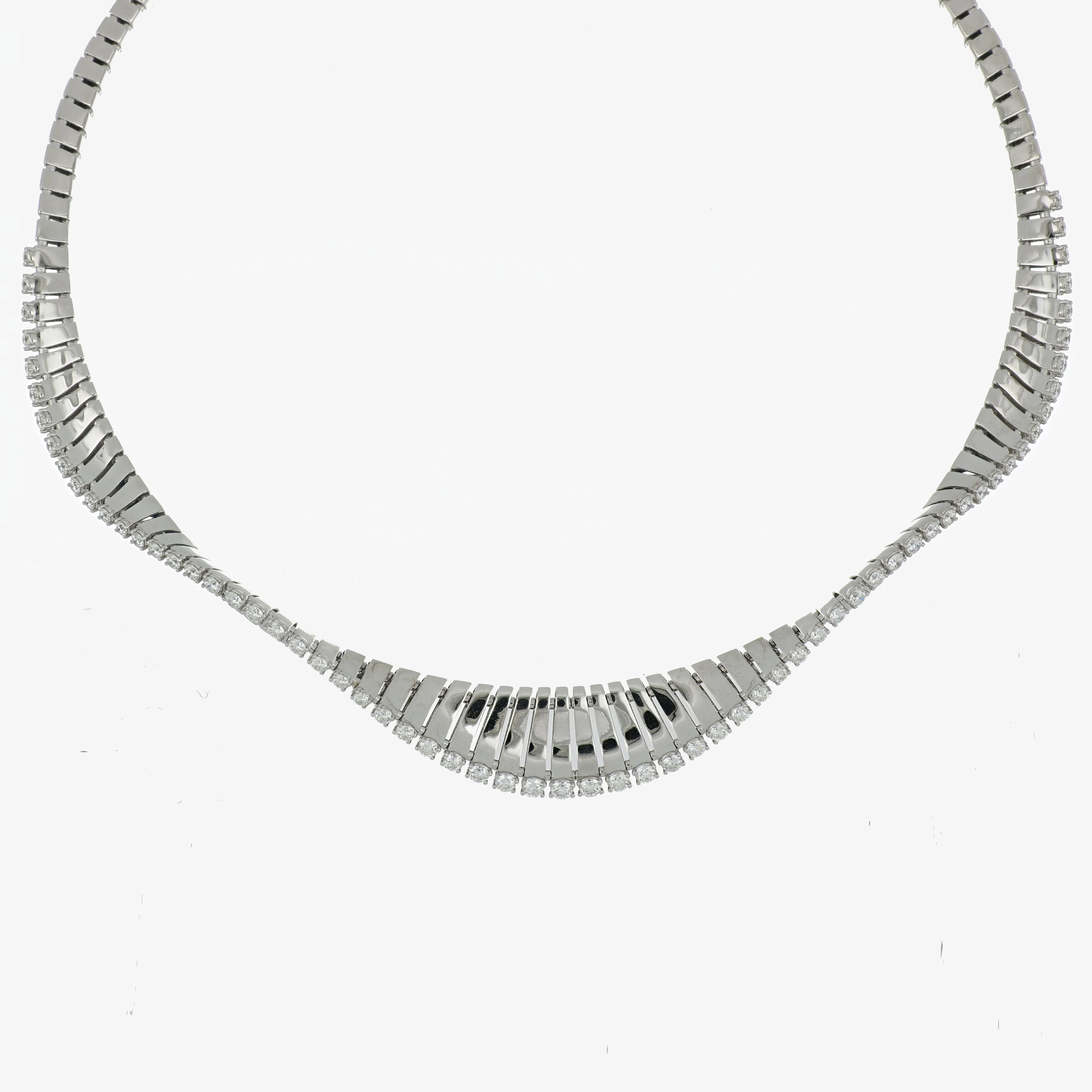 VITO WHITE GOLD CHOKER - Image 2
