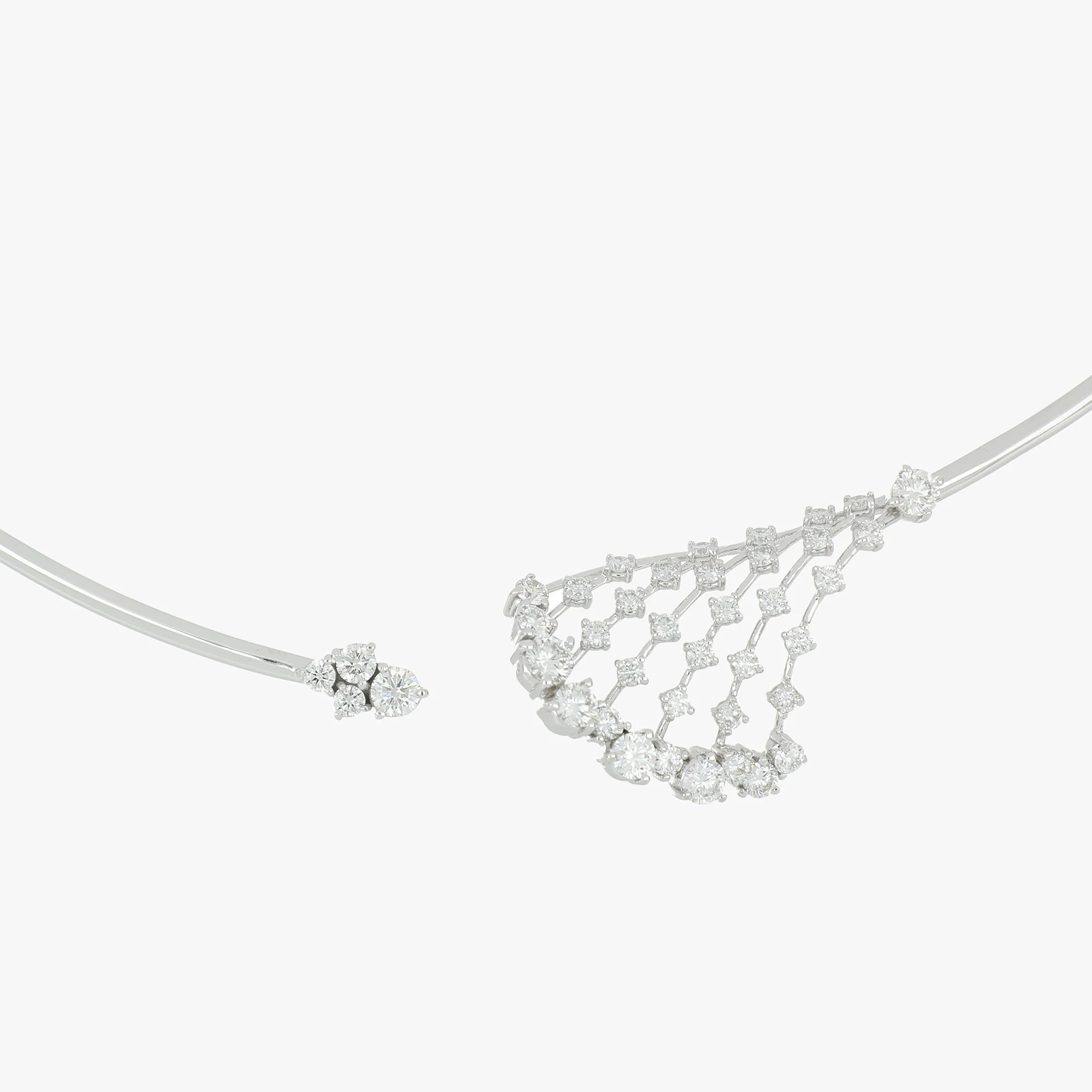 WHITE WONDERS ARIA WHITE GOLD CHOKER - Image 2