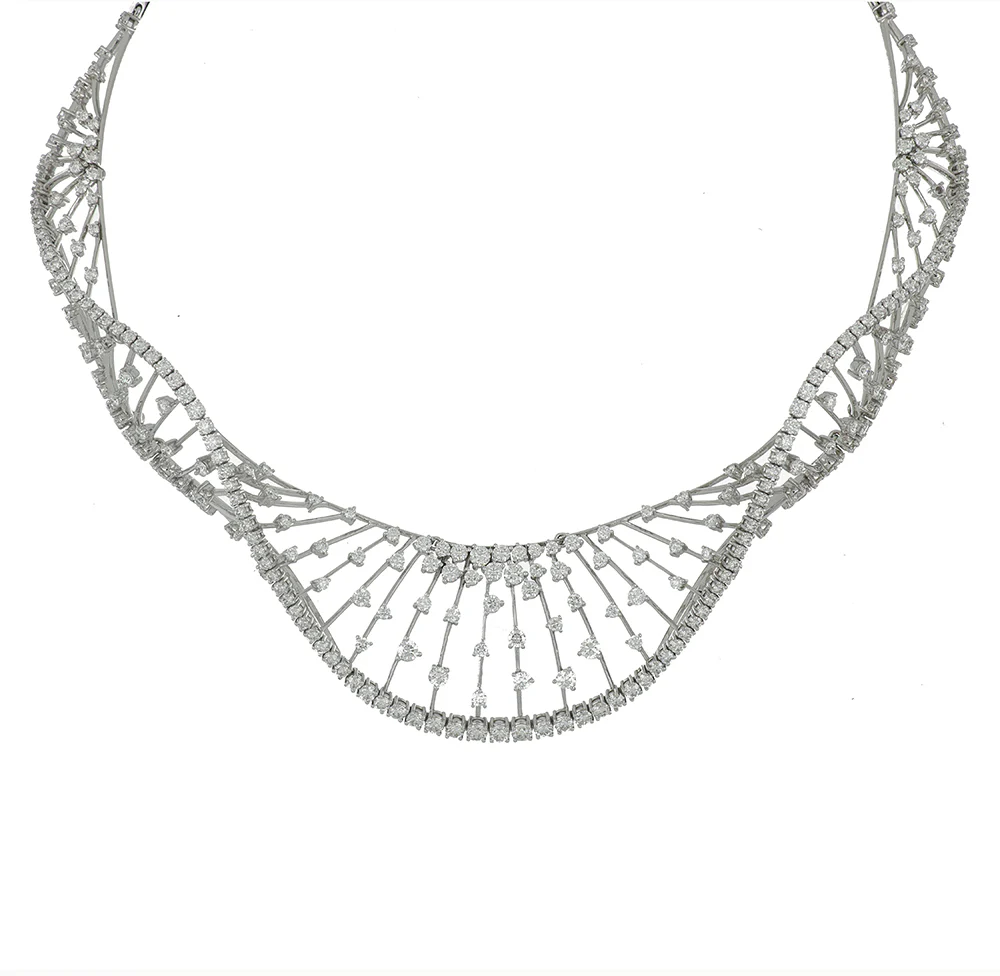 WHITE WONDERS MEMORIA WHITE GOLD NECKLACE - Image 2